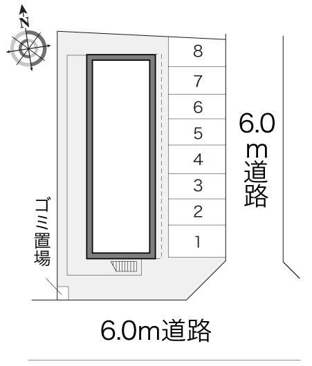 タカラ(17330)の駐車配置図