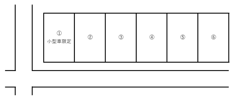 TYパーキングの駐車配置図