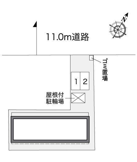 山花(26735)の駐車配置図