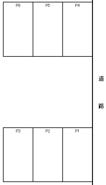 PARK2000の駐車配置図