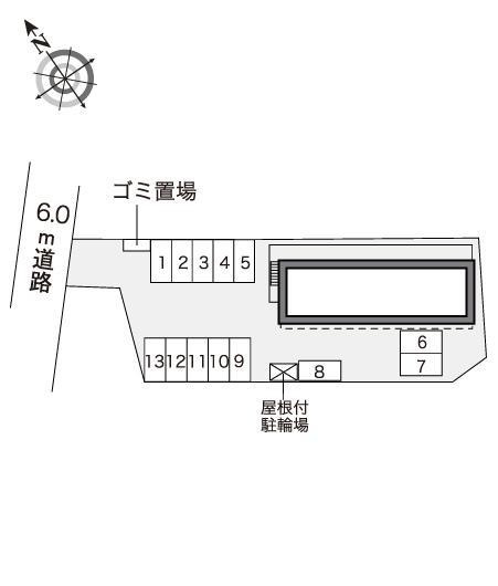 むとべ(40562)の駐車配置図