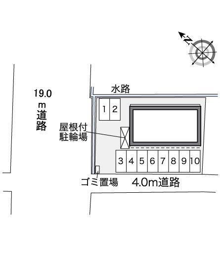 桜(35768)の駐車配置図