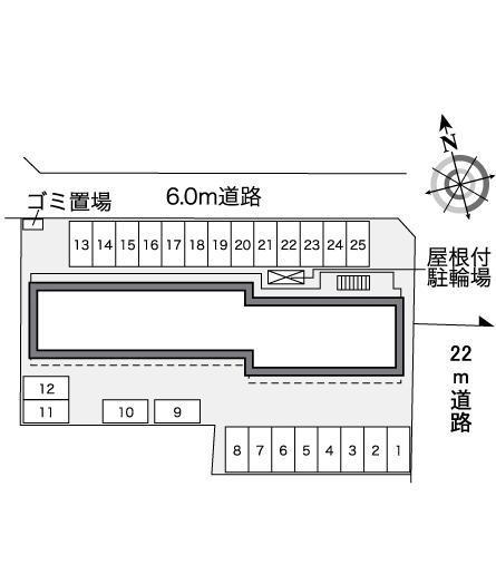 凛(30037)の駐車配置図