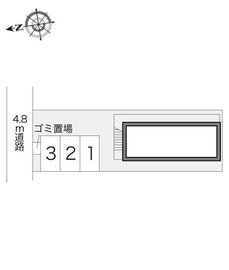 マ・メゾン(12200)の駐車配置図