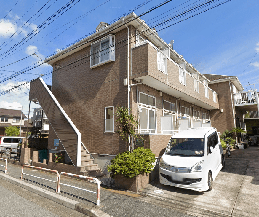 ローズハイツの外観・駐車場イメージ1枚目