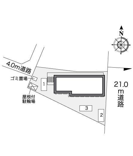 南風(26999)の駐車配置図