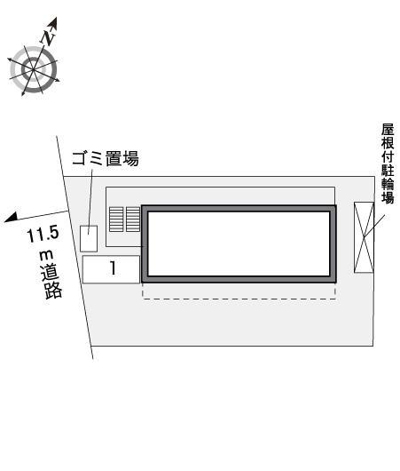 ルーメン(30963)の駐車配置図