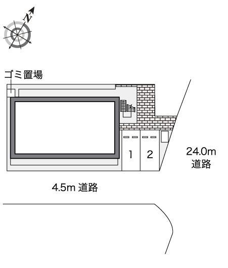真野(44679)の駐車配置図