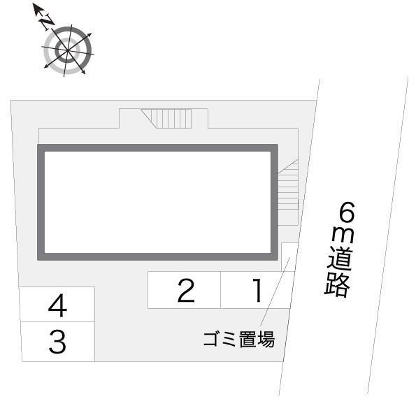 ベンデュール(11348)の駐車配置図