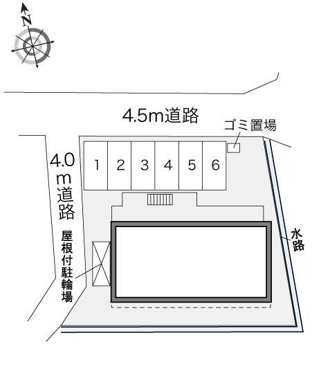 オアシス(31094)の駐車配置図