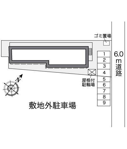ぐりとぐら(25546)の駐車配置図