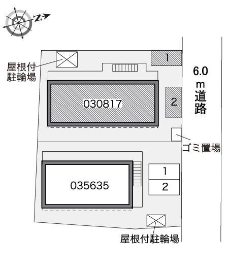 城山(30817)の駐車配置図