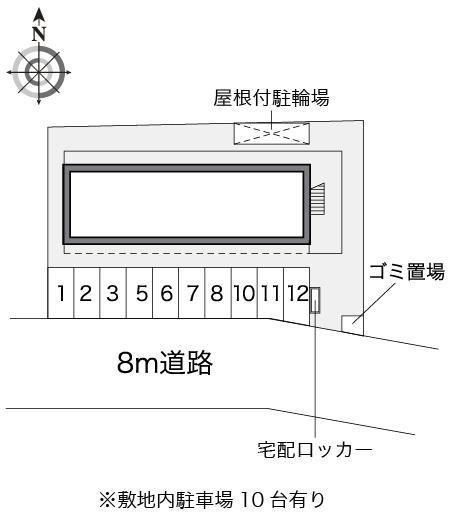 中居(11542)の駐車配置図