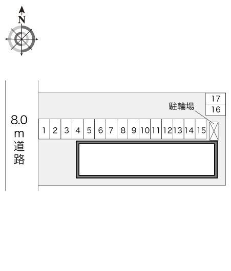 すぐり(23504)の駐車配置図