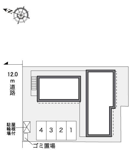 ディアコート(30918)の駐車配置図