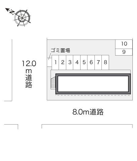 コンプリートＹ(18467)の駐車配置図