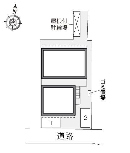 ハーバー東出町(31860)の駐車配置図
