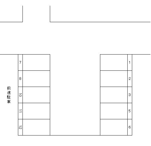 J-019の駐車配置図