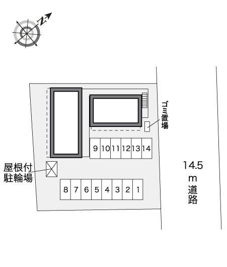 ベンデュール(32252)の駐車配置図