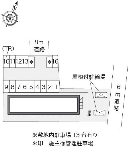 丸山(11351)の駐車配置図