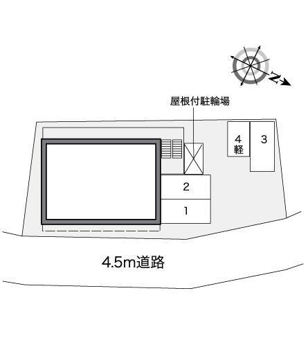 セントコージア第３(38848)の駐車配置図