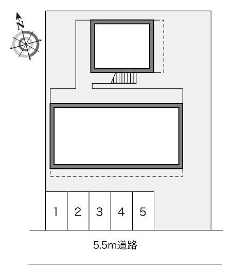 琴音(24551)の駐車配置図
