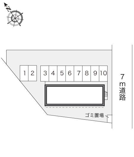 恵(16898)の駐車配置図