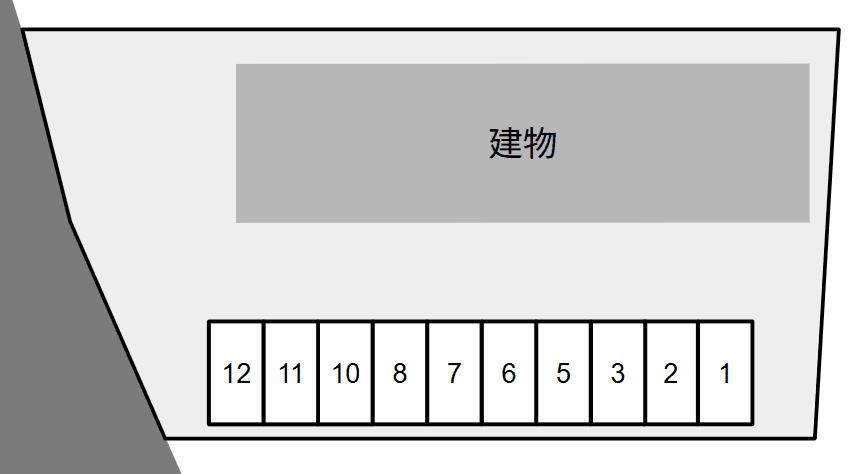 ソフィア　ガーデンの駐車配置図
