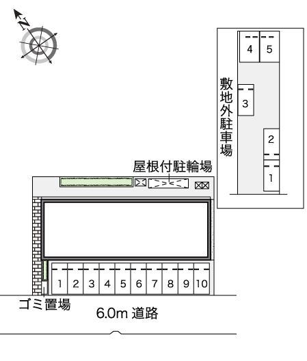 プレステージⅣ(42749)の駐車配置図