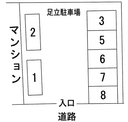 足立駐車場（M-7）の駐車場