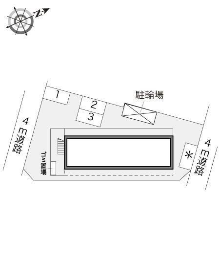 ペリエⅡ(12959)の駐車配置図