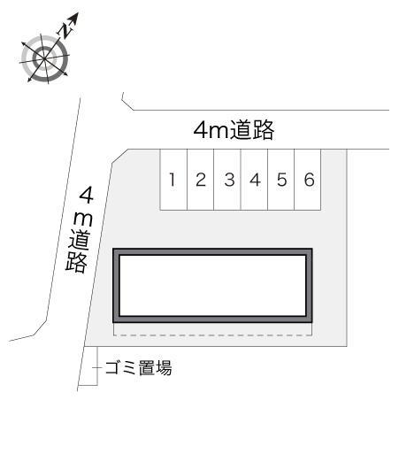 ＵＲＢＡＮ－ＨＩＬＬＳ(14603)の駐車配置図
