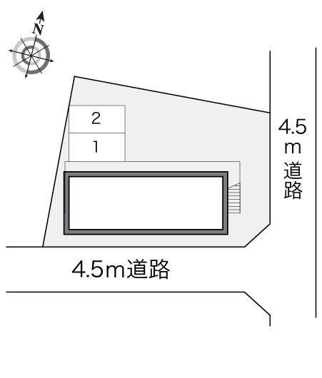 コーポハナブサ(11775)の駐車配置図