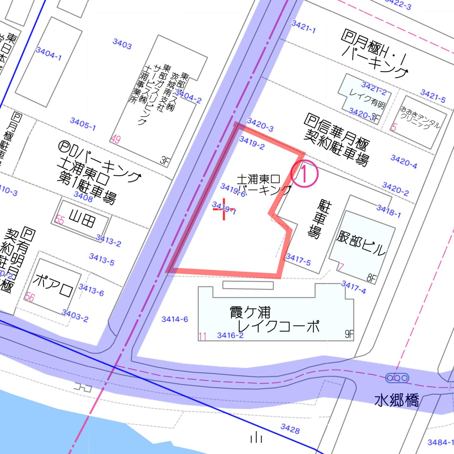 土浦東口パーキングの外観・駐車場イメージ1枚目