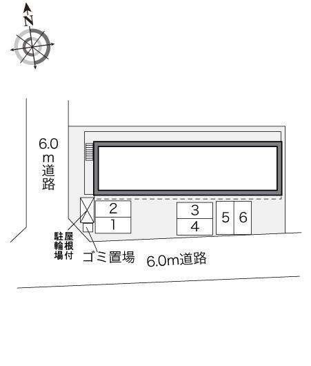 伏見(31281)の駐車配置図