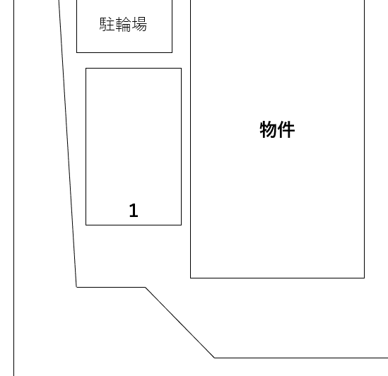トーシンコーポ高井田駐車場の駐車配置図