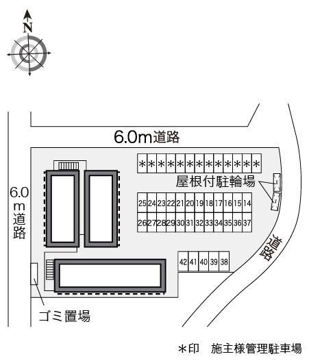 ミツハウスＡＮＮＥＸ(30387)の駐車配置図