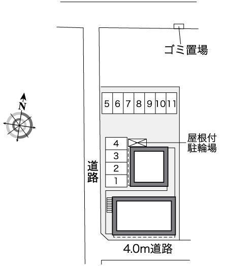彩卓(35319)の駐車配置図
