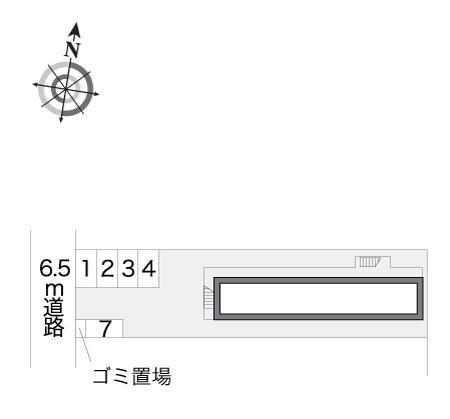 ビクトワール(14426)の駐車配置図