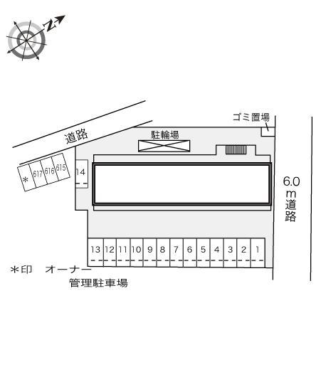 プレステージ(21192)の駐車配置図