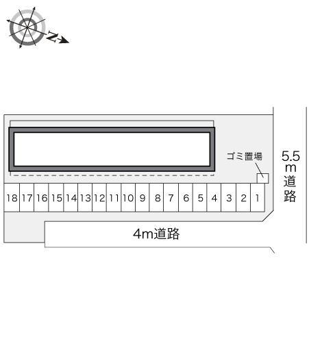ヴェネツィア(10689)の駐車配置図