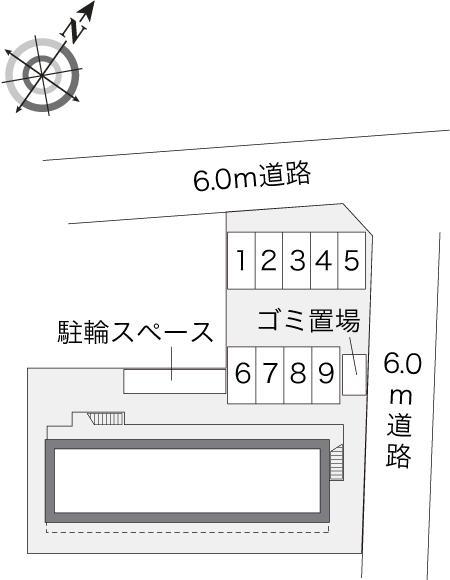 エトワール(8485)の駐車配置図