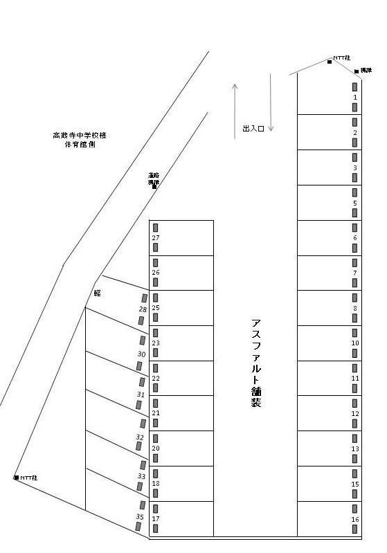 J-096の駐車配置図