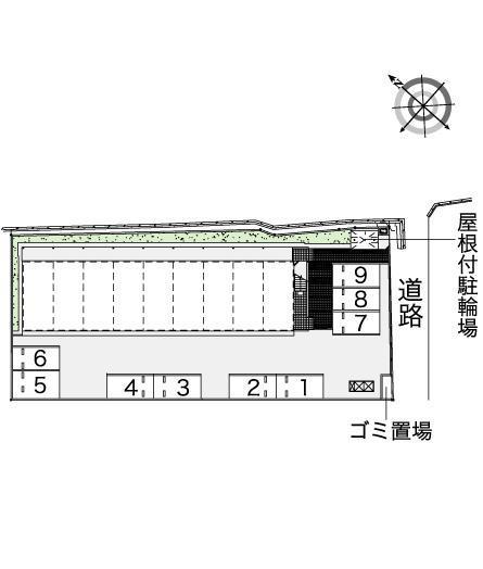 ゴールデン(43013)の駐車配置図