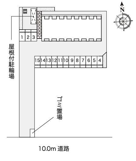 Ｎ１(53897)の駐車配置図