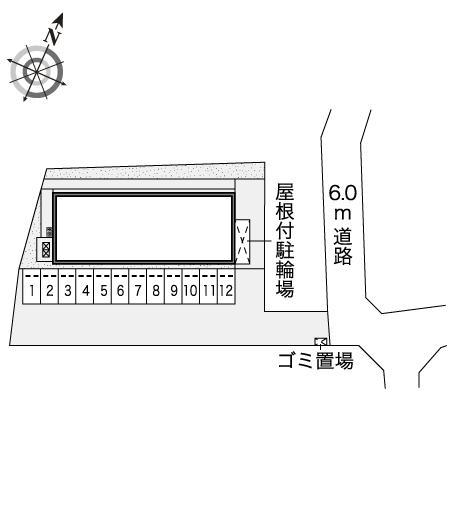 ＮＩＷＡＳＥ(43778)の駐車配置図