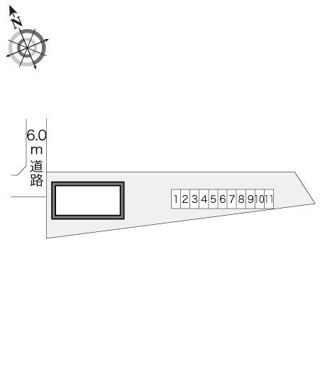 セコ伍番館(22306)の駐車配置図