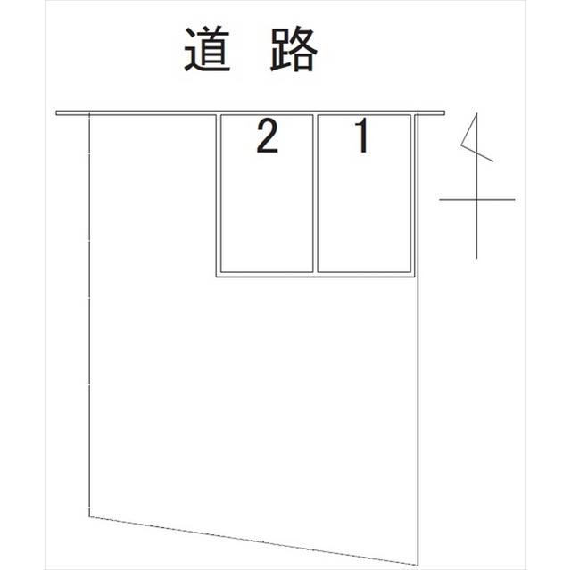 横山町Kパーキングの駐車配置図