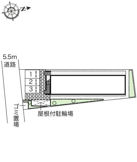 外環富田林Ⅲ(47073)の駐車配置図