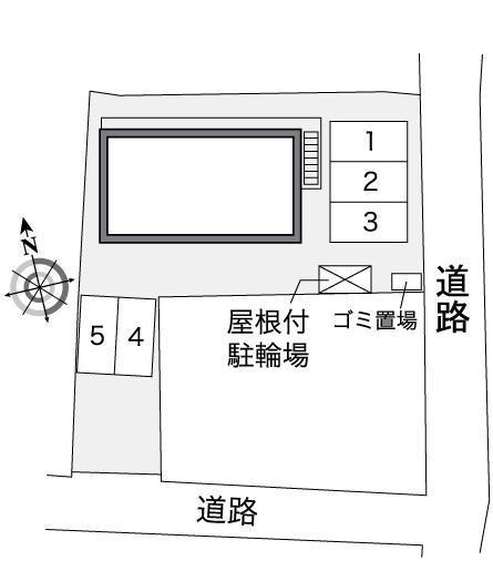 ＦＵＫＵＷＡ(35078)の駐車配置図